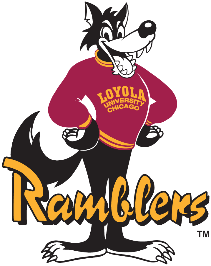 Loyola Ramblers 1994-2000 Secondary Logo t shirts iron on transfers